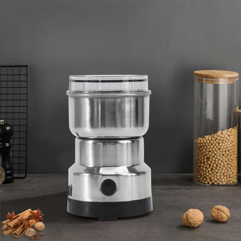 Moedor de Café e Grãos Elétrico Inox 110V