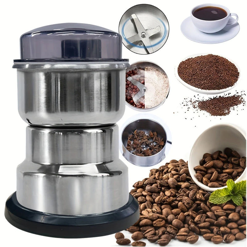 Moedor de Café e Grãos Elétrico Inox 110V