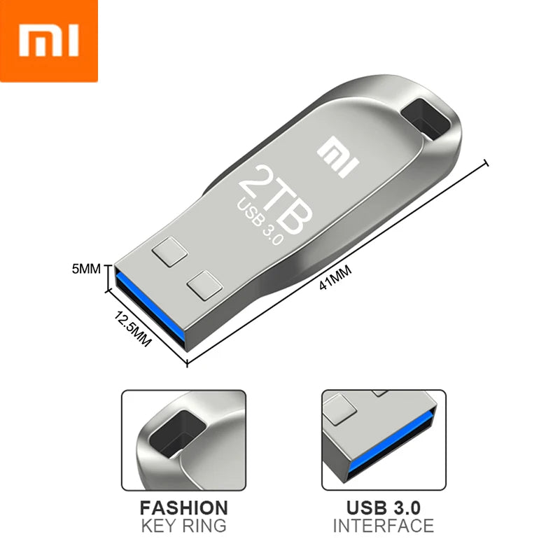 Original Xiaomi Pen Drive 2 TB USB 3.0