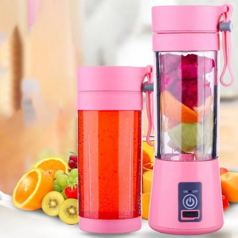 Mini Liquidificador Portátil Juice Shake 6 Lâminas
