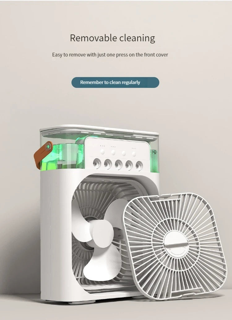 Ventilador Pequeno Portátil - Refrigeração Instantânea e Eficiente