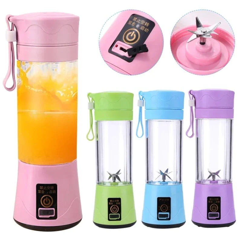 Mini Liquidificador Portátil Juice Shake 6 Lâminas