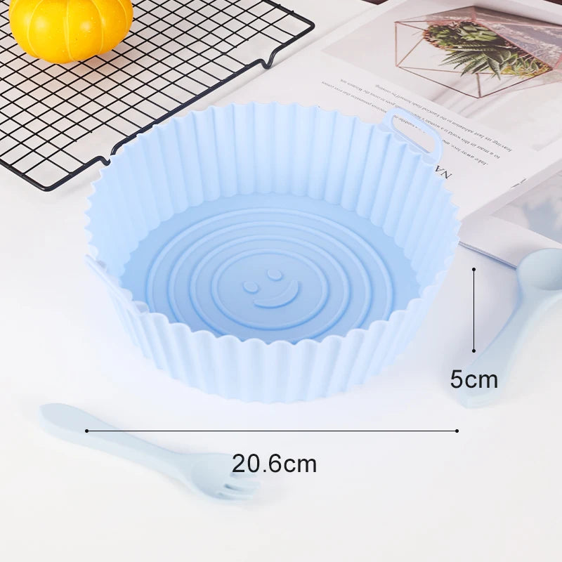 Forma de Silicone para AirFryer | Durável, Saudável e Antiaderente