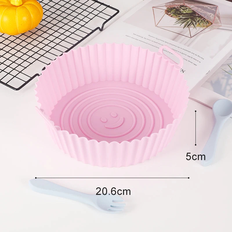 Forma de Silicone para AirFryer | Durável, Saudável e Antiaderente