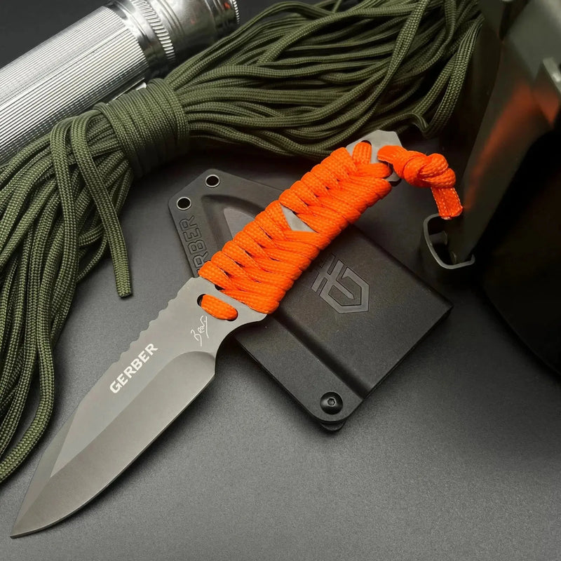 Faca Militar Bear Grylls - Lâmina de 15cm para Sobrevivência