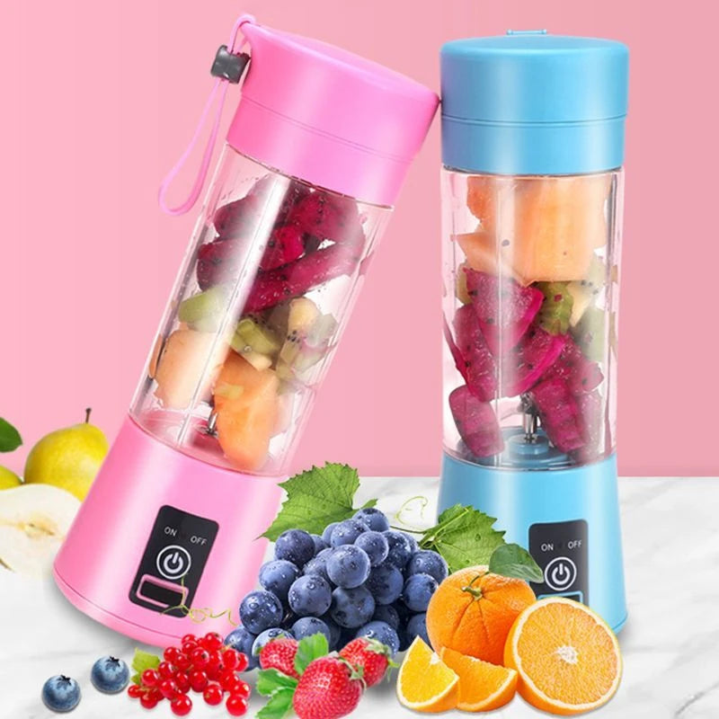Mini Liquidificador Portátil Juice Shake 6 Lâminas