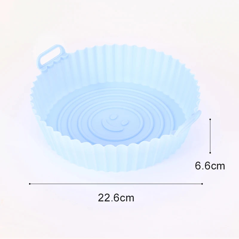 Forma de Silicone para AirFryer | Durável, Saudável e Antiaderente
