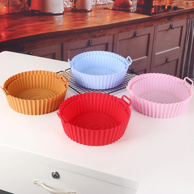 Forma de Silicone para AirFryer | Durável, Saudável e Antiaderente