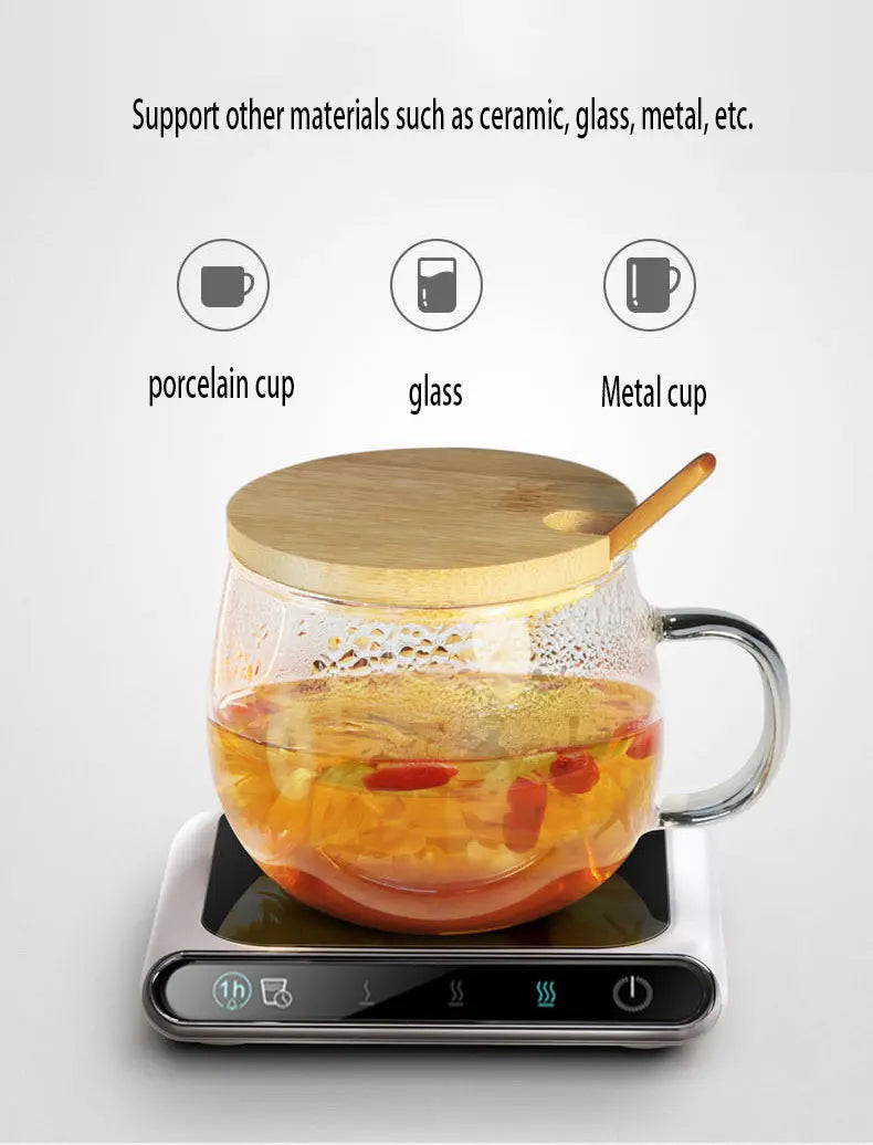 Aquecedor HotCoffe™️ de Caneca Inteligente - Conforto e Praticidade