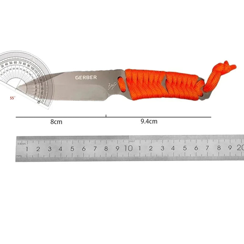 Faca Militar Bear Grylls - Lâmina de 15cm para Sobrevivência