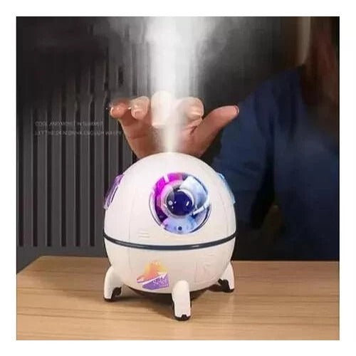 Umidificador Astronauta Luz LED Colorida | Design e Bem-estar em 1 Só Produto