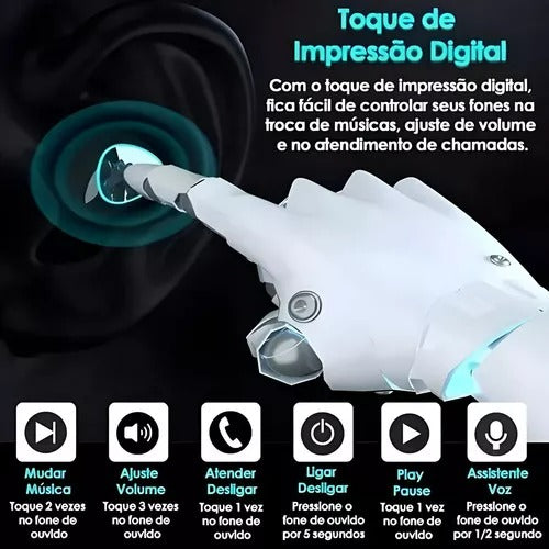 Fone de Ouvido  M10 TWS Bluetooth V5.3 - COMPRE 1 E LEVE 2