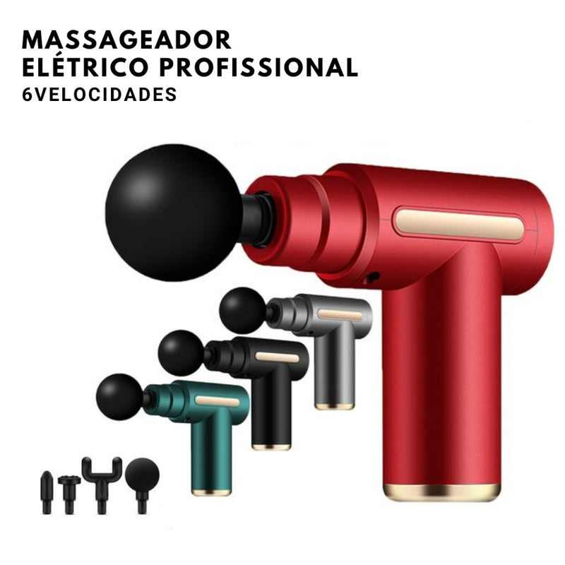 Massageador Elétrico Alta Frequência - Massagem Profunda e Relaxante