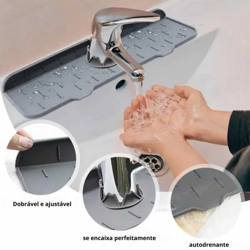 Tapete de Silicone para Pia - Organização e Praticidade - 30% OFF
