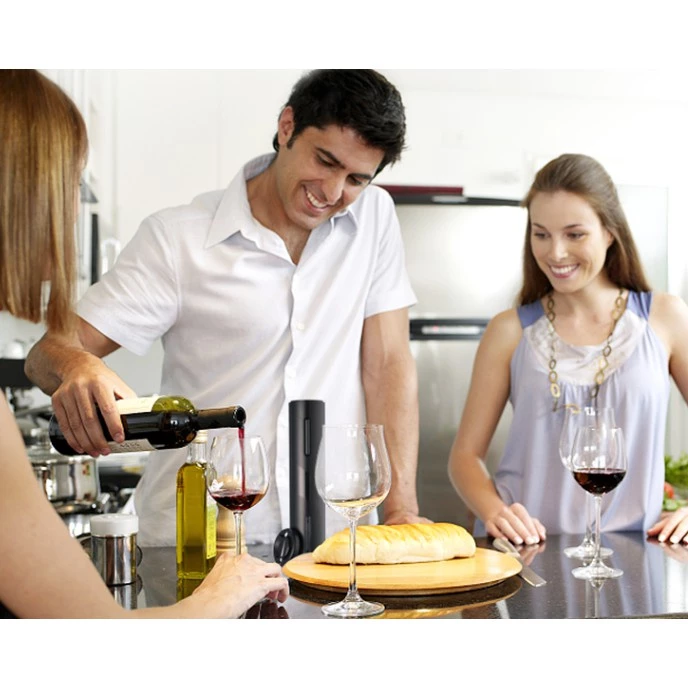 Saca Rolhas Elétrico Automático - Abra Vinhos em Segundos
