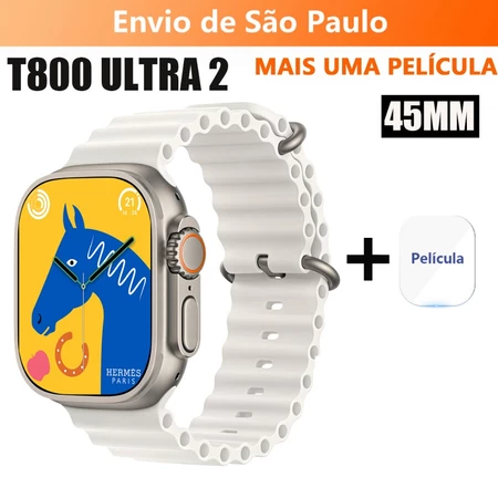 Smartwatch T800 Series 8 – Tecnologia, Estilo e Bem-Estar ao Alcance do Pulso
