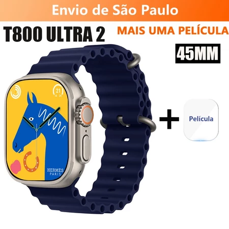 Smartwatch T800 Series 8 – Tecnologia, Estilo e Bem-Estar ao Alcance do Pulso